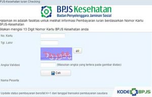 Cek Tunggakan BPJS Kesehatan lewat Situs Resmi BPJS Kesehatan