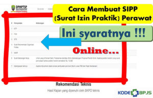 Cara Mengurus SIP Perawat Online - Kodebpjs.com